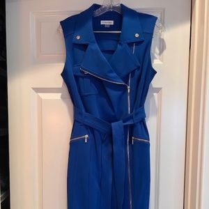 New Calvin Klein Blue Dress Size 10